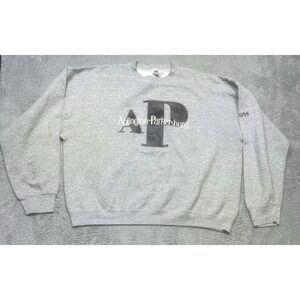 Vintage Aplington-Parkerburg High-School Sweatshirt 2XL Gray USA Boxy Baggy 90s